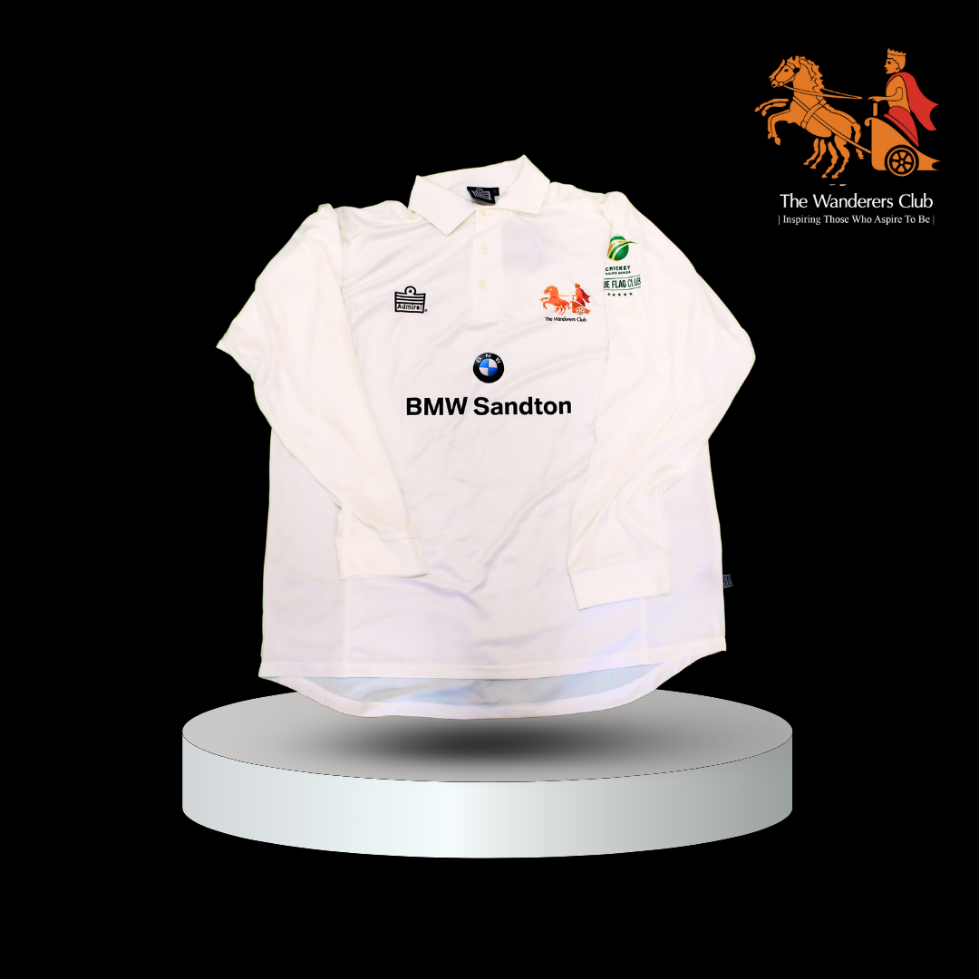 The Wanderers Club Cricket White Long Shirt