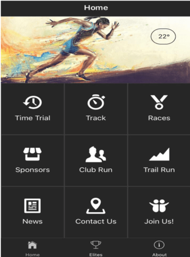 athletics app