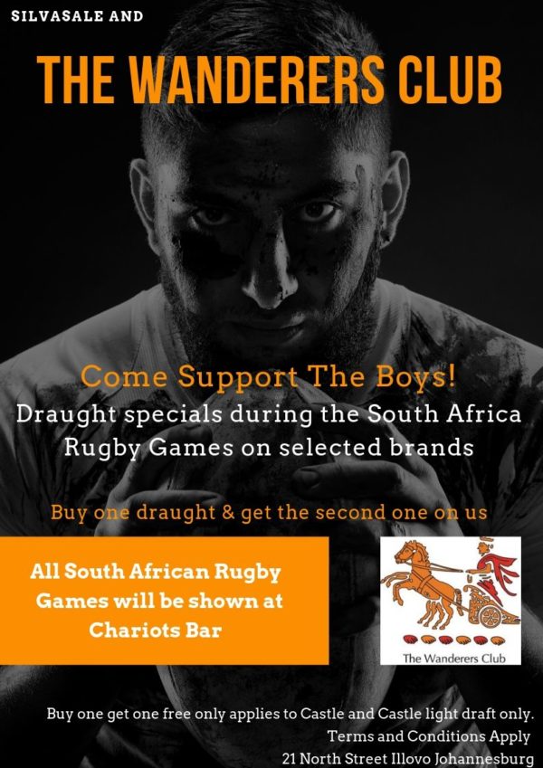wanderers club Watch The 2019 Rugby World Cup at The Wanderers! 2