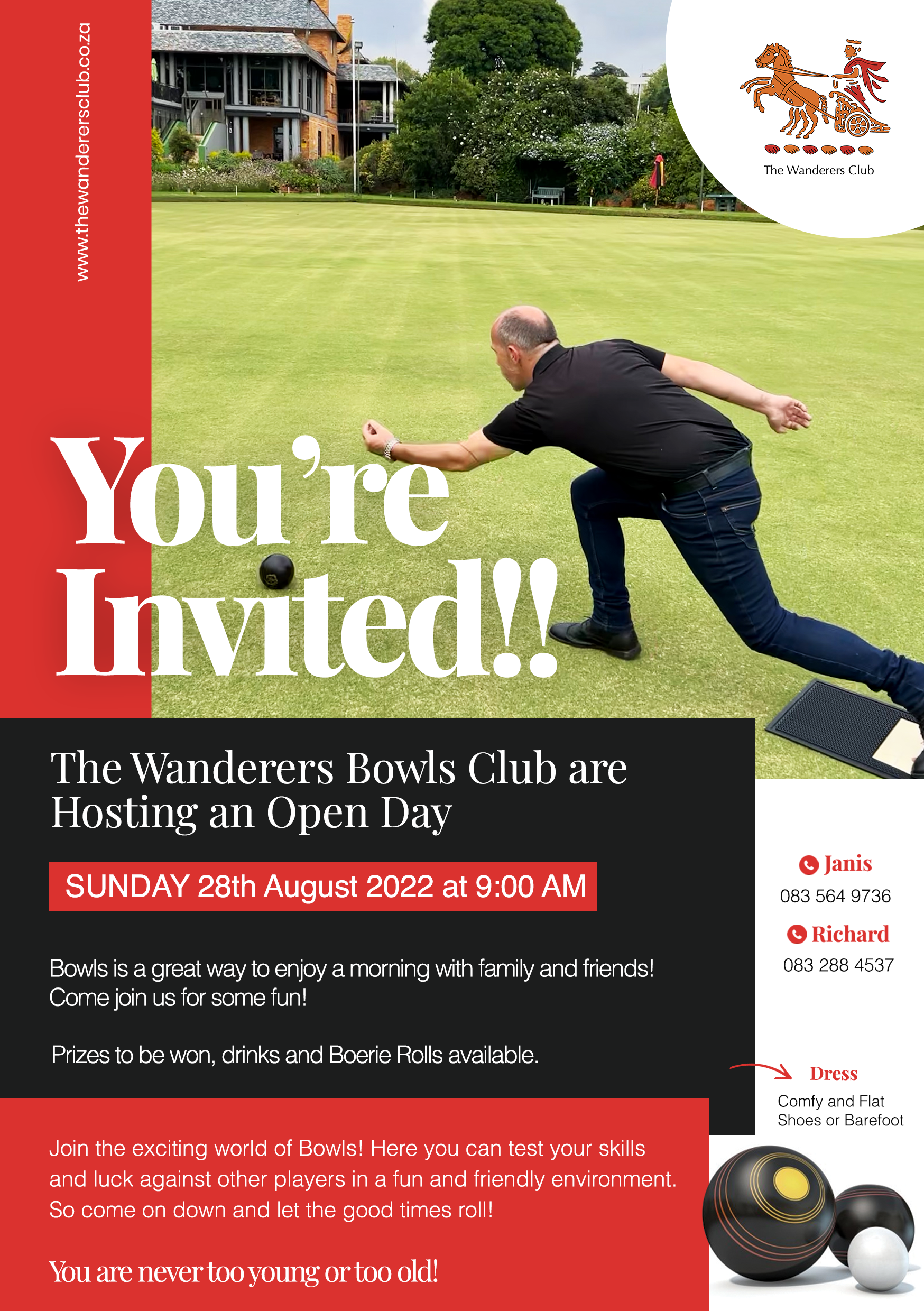 wanderers club Bowls Open Day 4
